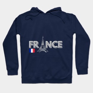 FRANCE with the Eiffel Tower Hoodie